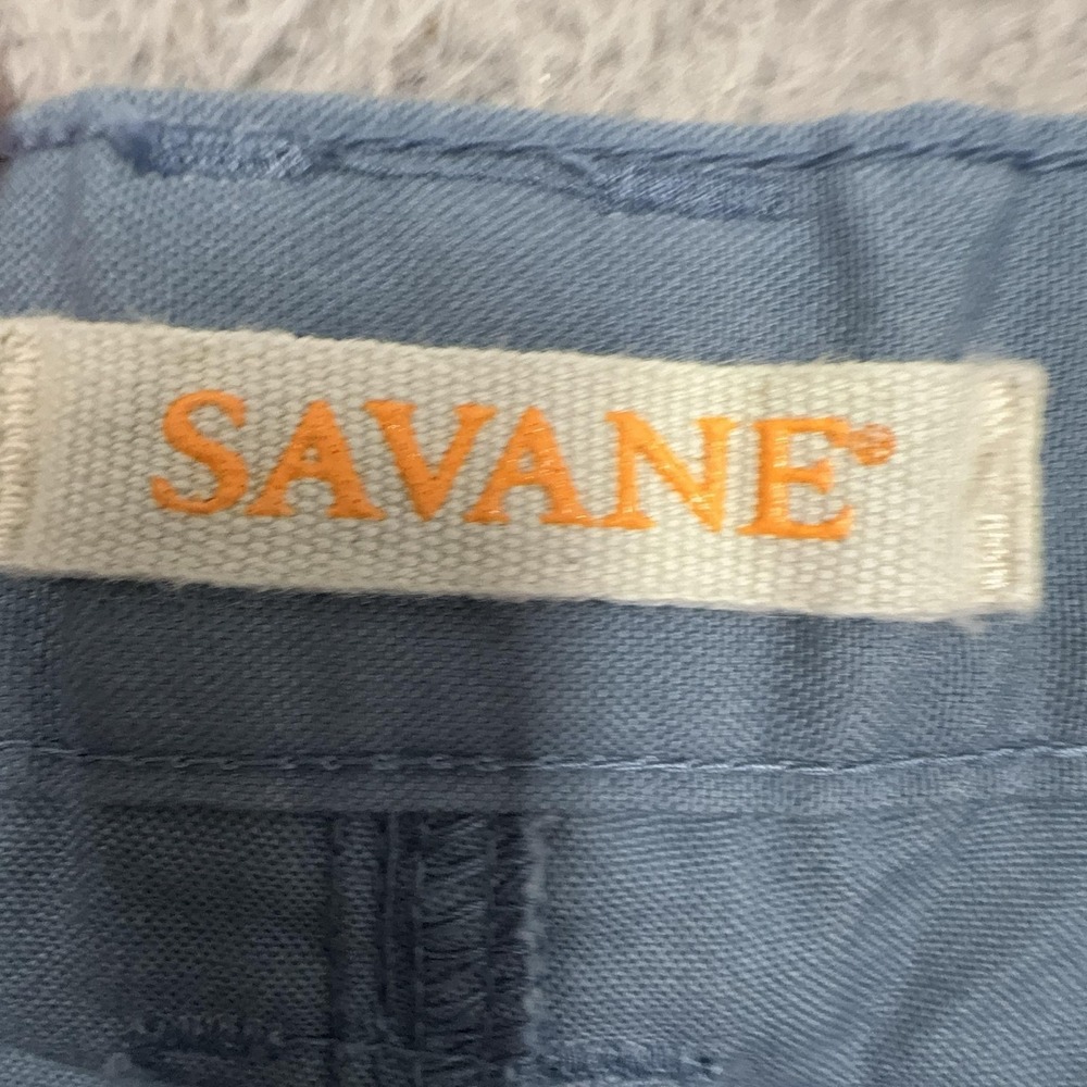 Savane Shorts Mens 44 Blue Mirage Hiking Cargo Tech Pocket UPF 30 Protection - Picture 10 of 13